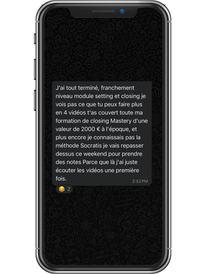 Témoignage client