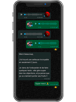 Témoignage client